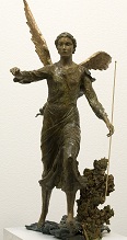 Ange de la vigne, 2007. Bronze.
